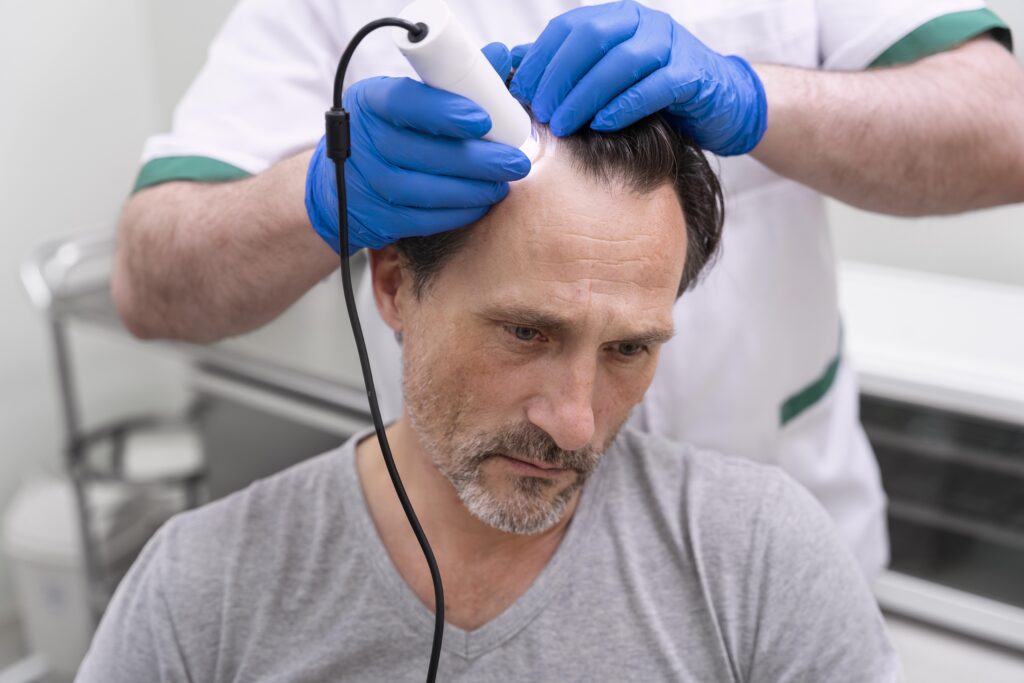LED treatment for hair growth